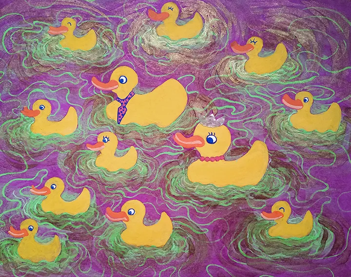 HAPPY DUCK FAMILY