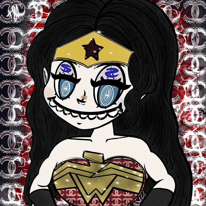 THE LUCKY WONDER WOMAN (MONEY-ME)