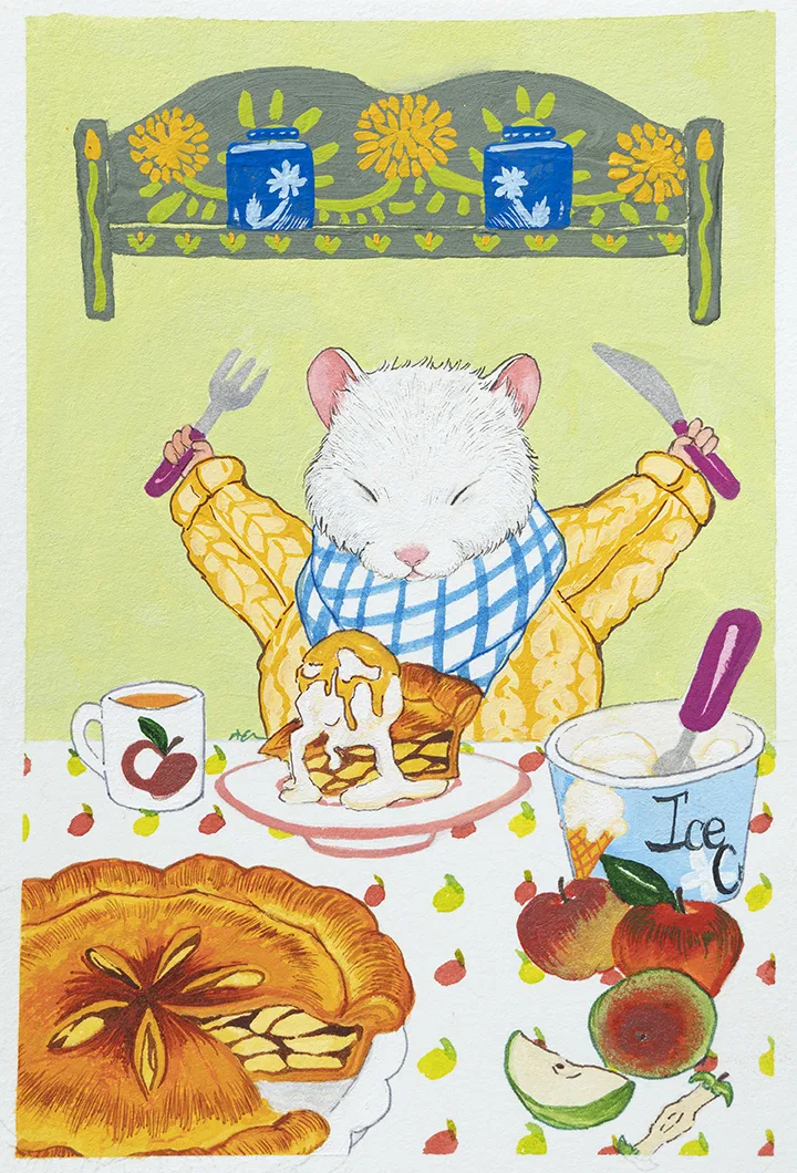 APPLE PIE+VANILLA ICE CREAM