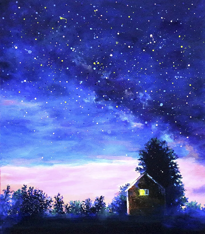 A BRIGHT STARRY NIGHT  NO.3
