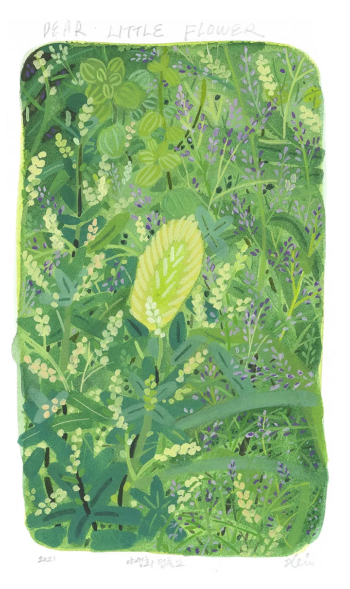 "DEAR, LITTLE FLOWER" SERIES. "WILDFLOWER"