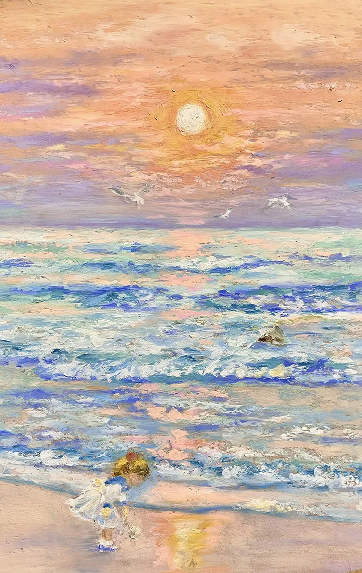THE GIRL AND THE SEA