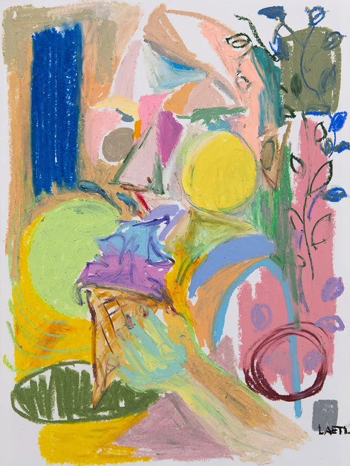 THE FIGURE OF ICE CREAM AND A WOMAN