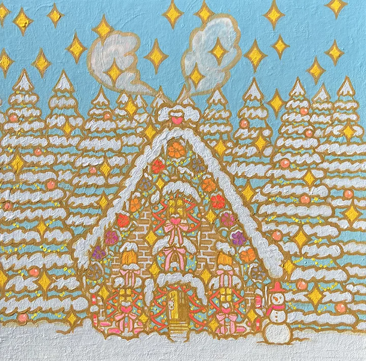 CHRISTMAS COOKIE HOUSE 1