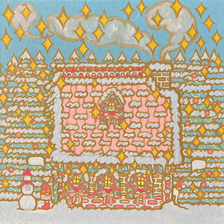 CHRISTMAS COOKIE HOUSE 2