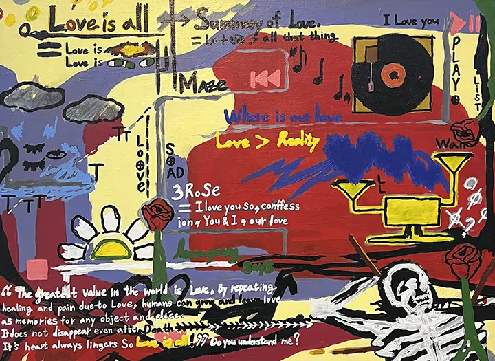 Love = is all + everything