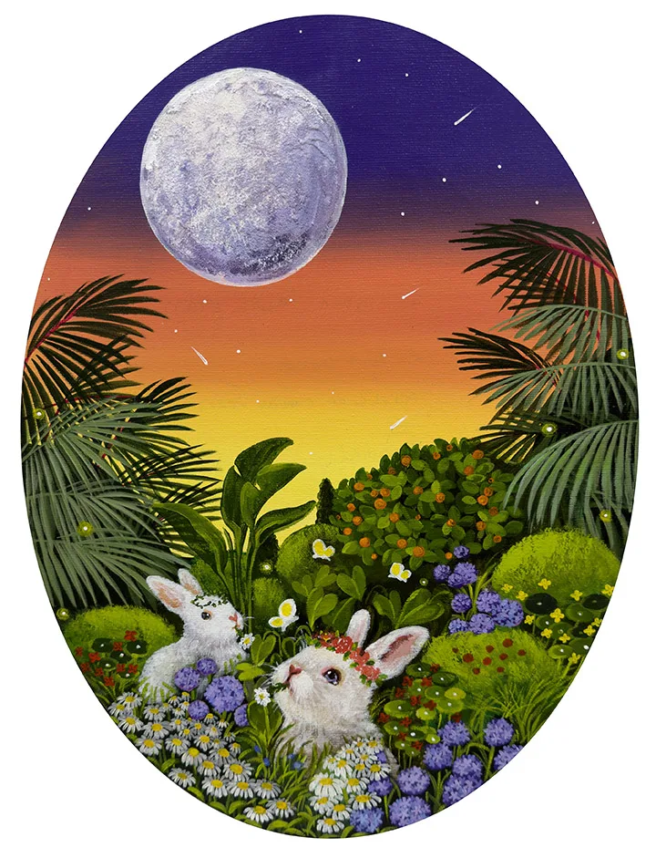 Full Moon Rabbit Garden