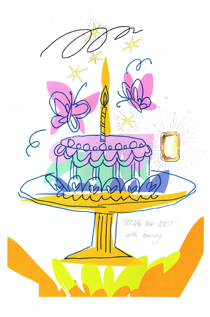 THE CAKE! WITH BEAUTY