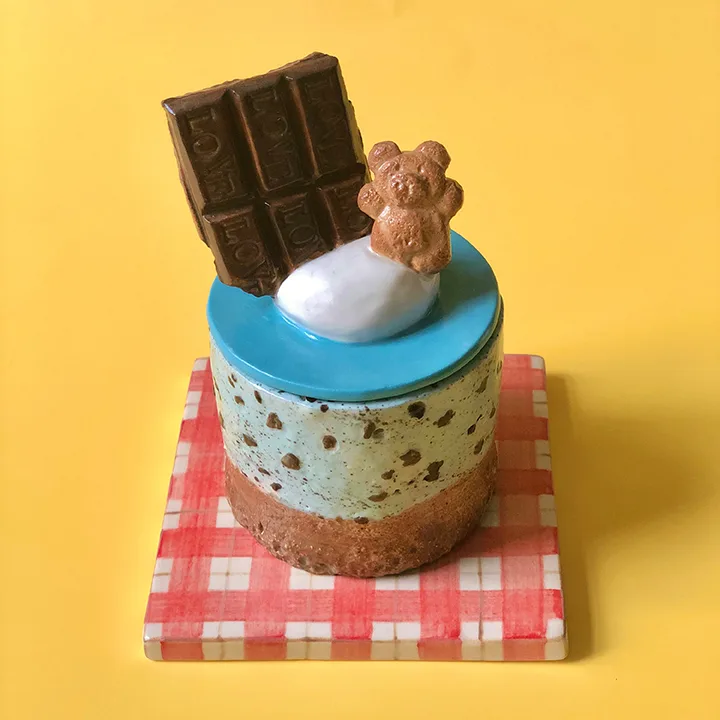 Cheerleader Bear Cake