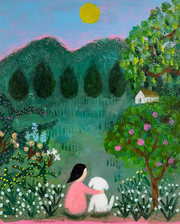 Moment-숲에서3