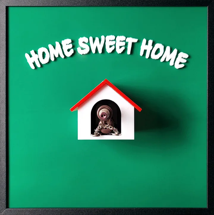 Home Sweet Home (Green/White&Red)