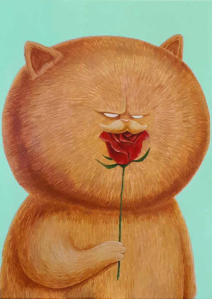 이보게 꽃은 먹는 거라네