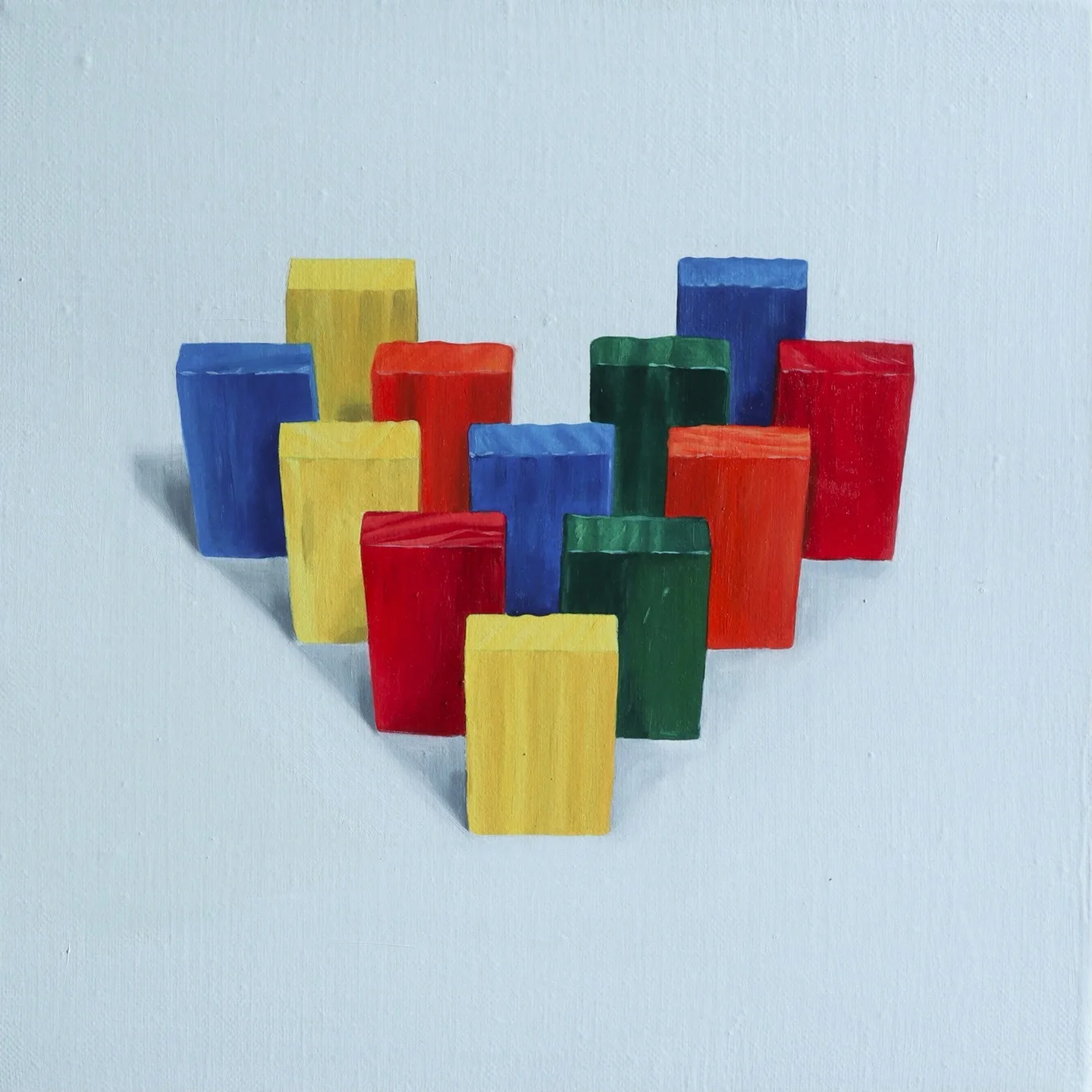 내 마음을 작은 하트에 담아 보내요- Multicolor