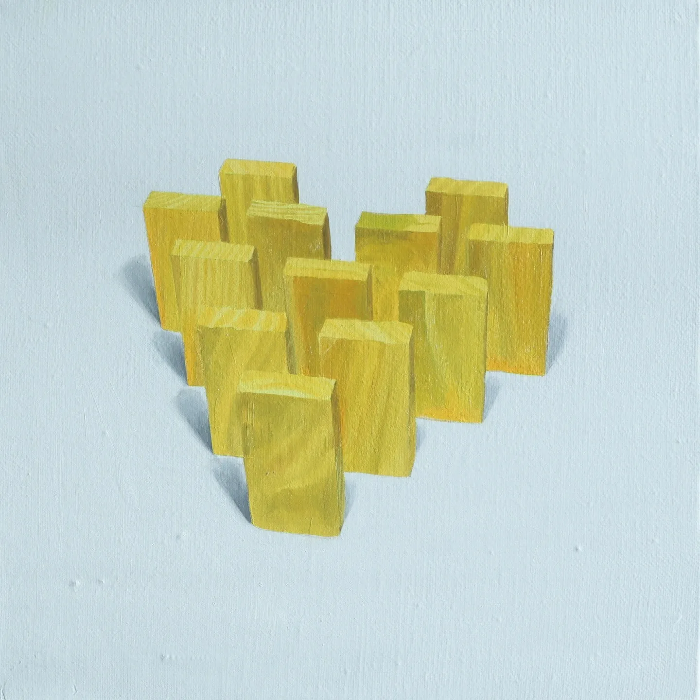 내 마음을 작은 하트에 담아 보내요- Yellow