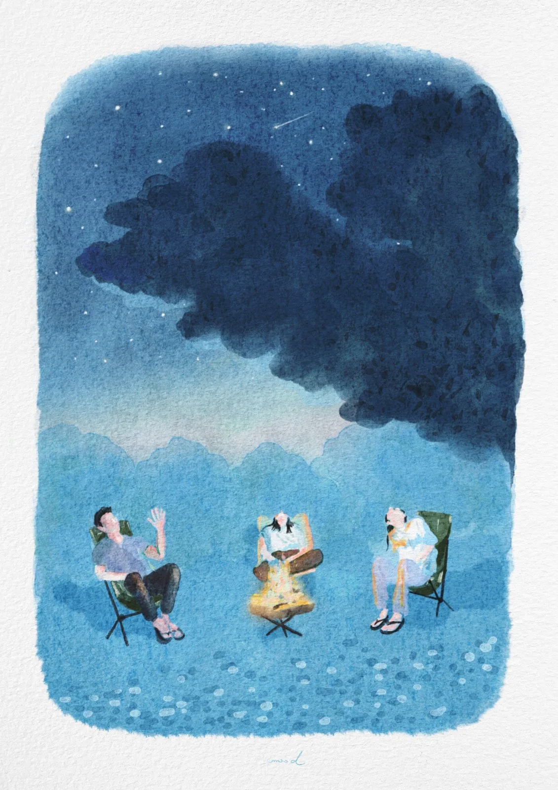 The Firtst Camping Day