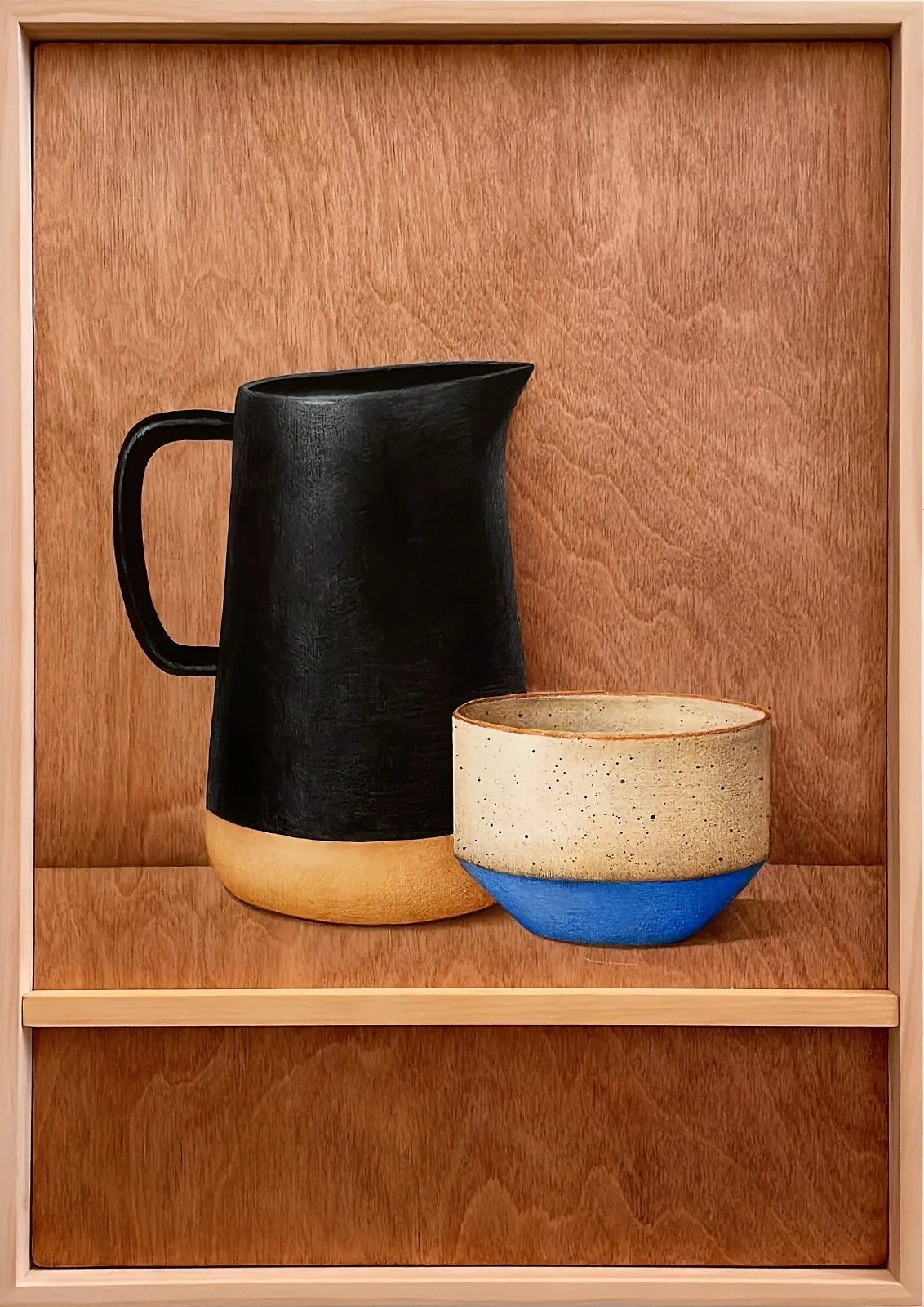 Black Jug and Bowl