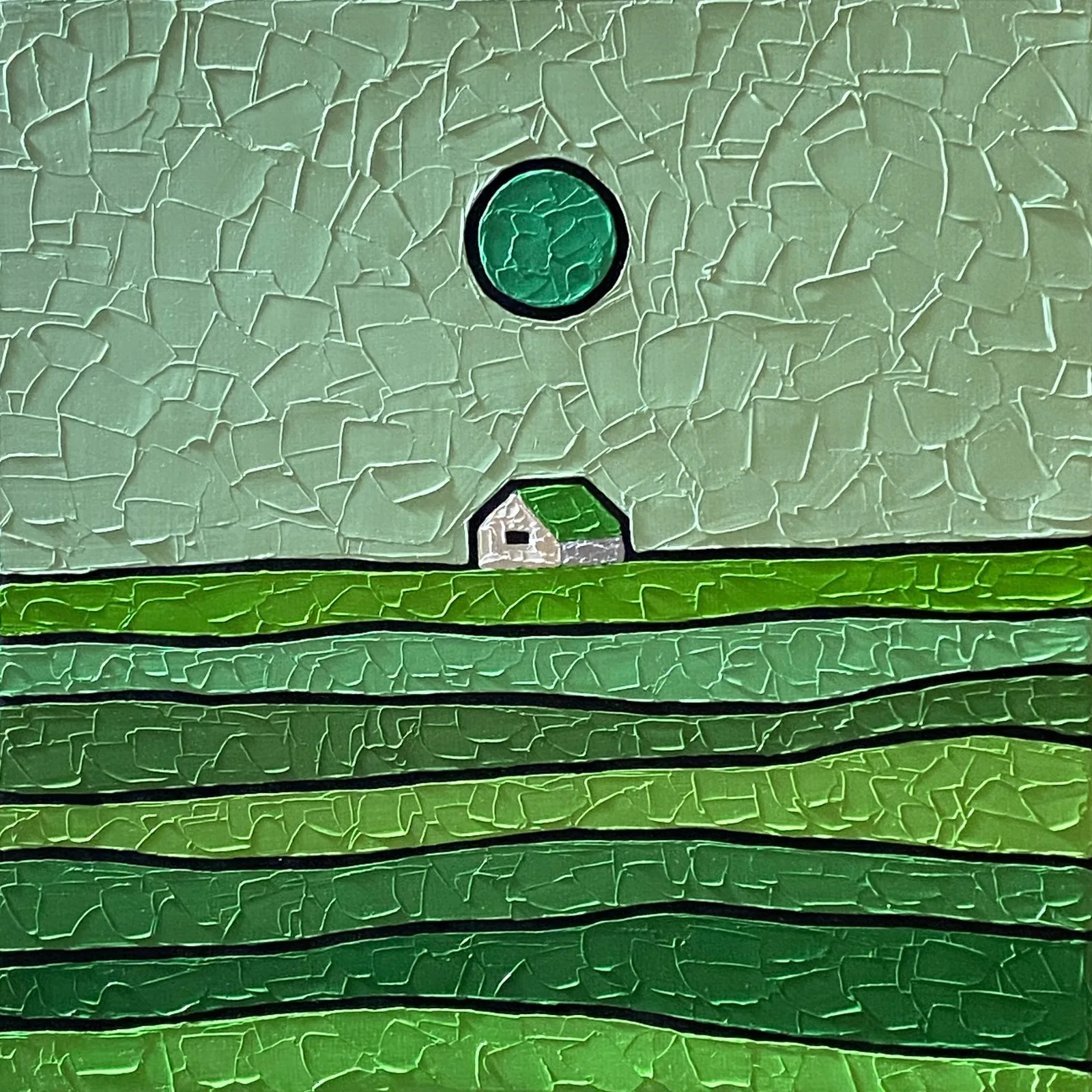 Green Moon_Rainbow Series