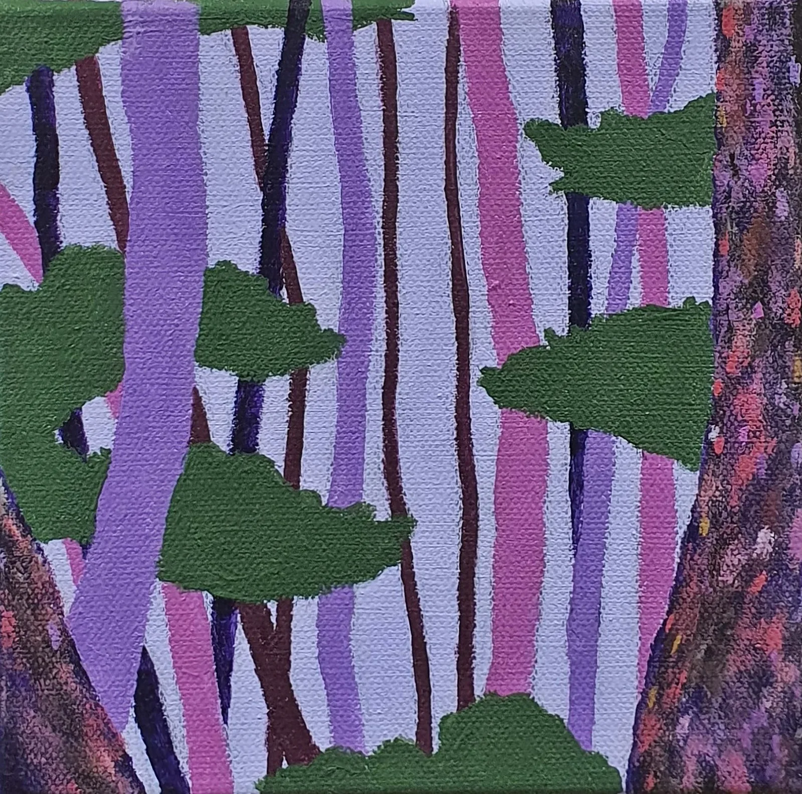 보라빛 소나무 (Purple Pine Tree) 2