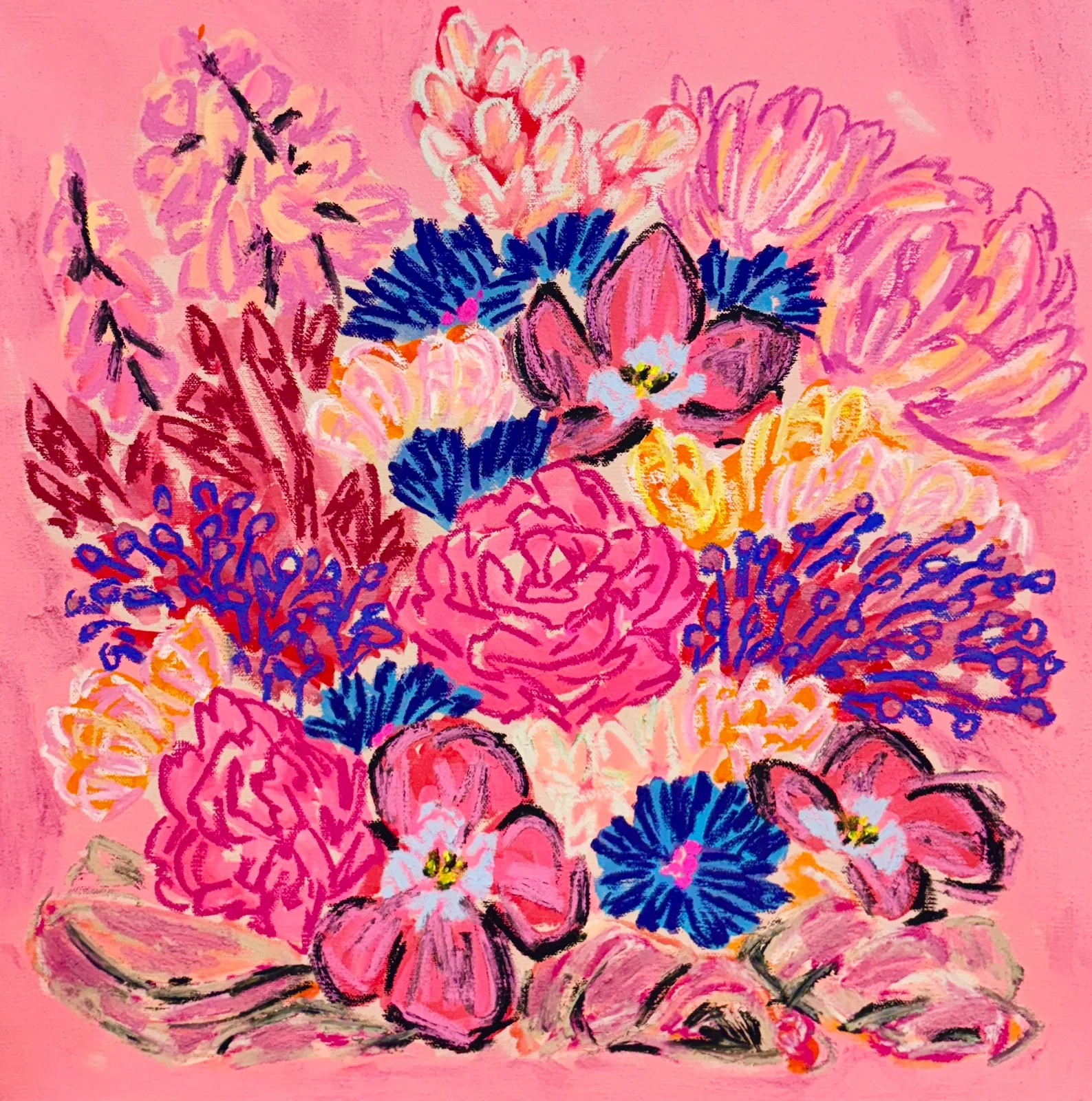 Shell With Flowers 1