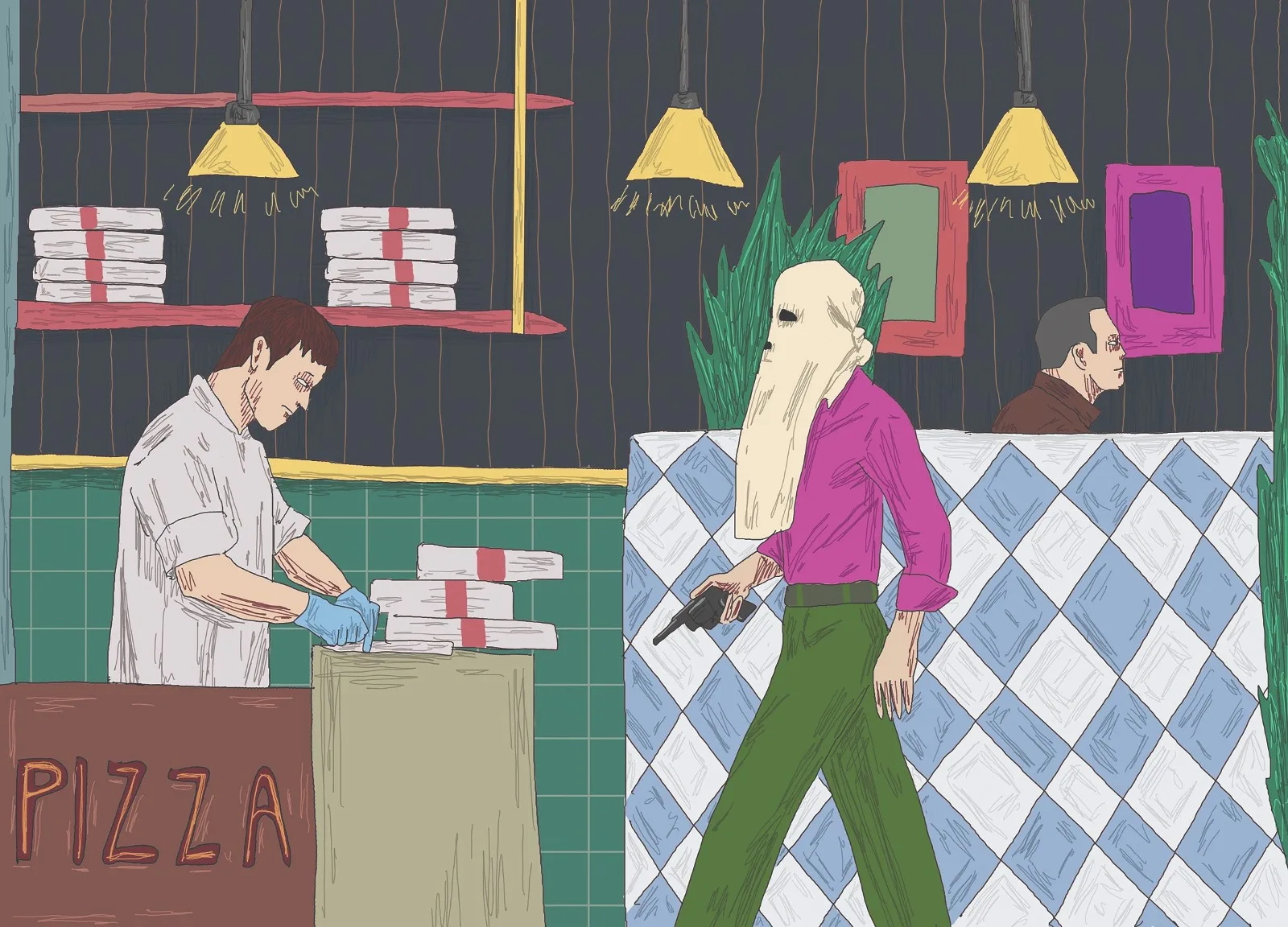 Attack a Pizzeria