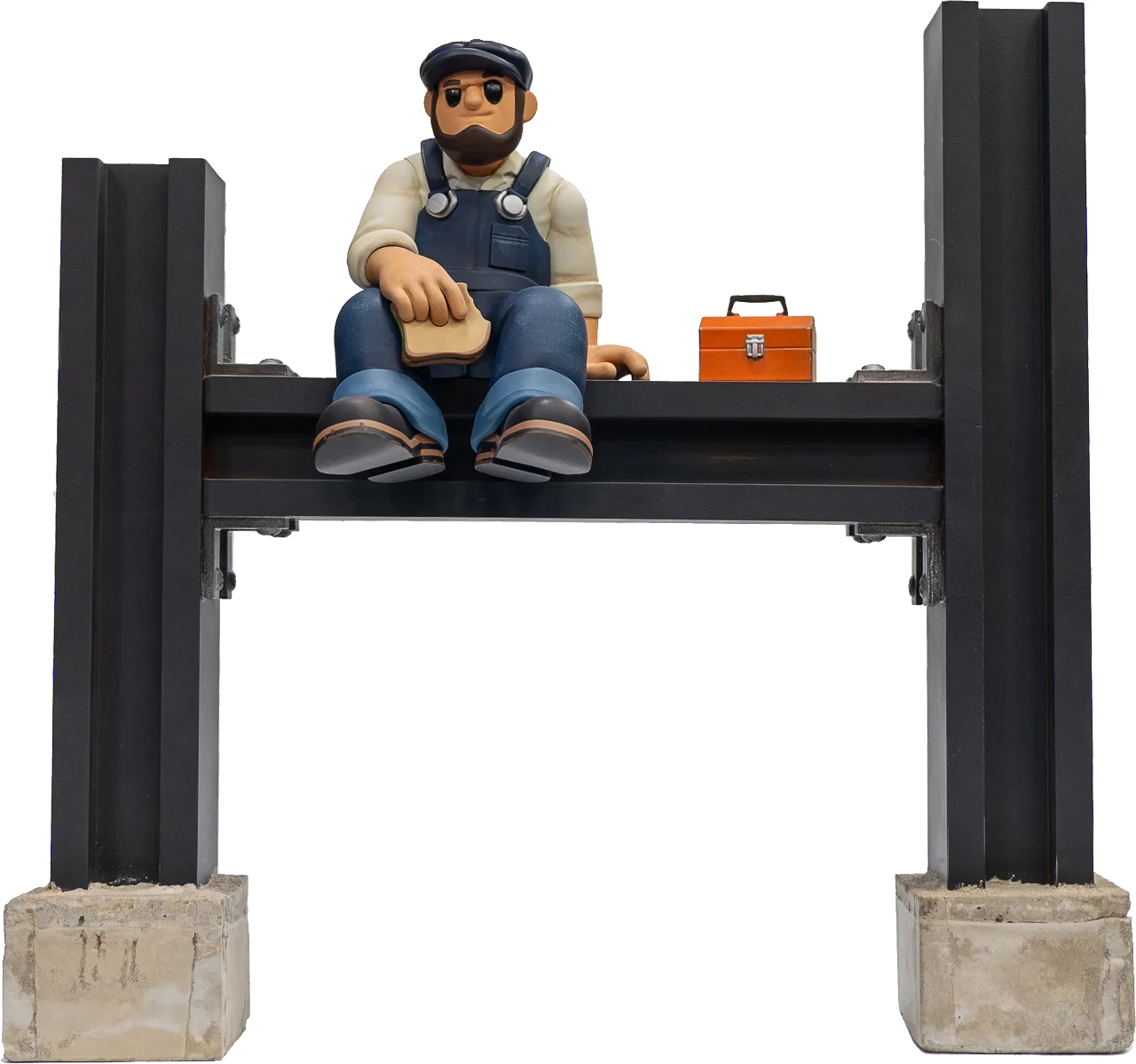 Man on a Beam