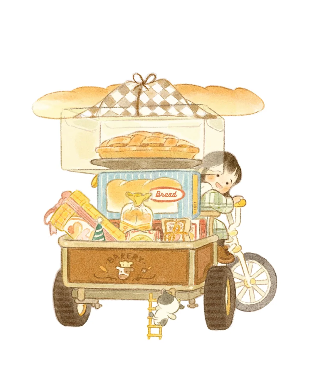 빵 배달을 가요