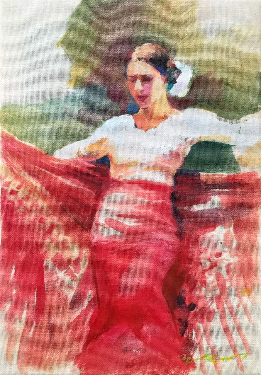 Lady in Red