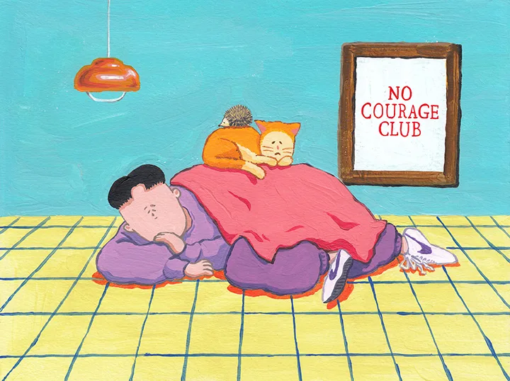 LAZY BOY & LAZY CAT & LAZY HEDGEHOG