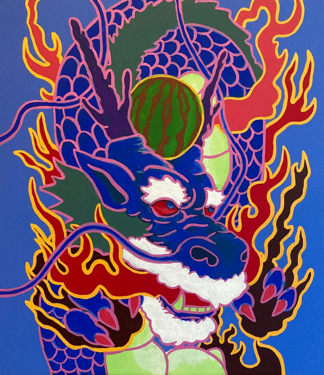 RGB-Dragon (Blue)