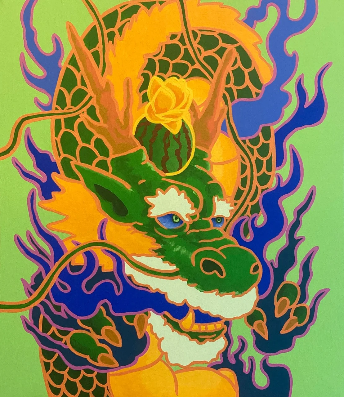 RGB-Dragon (Green)