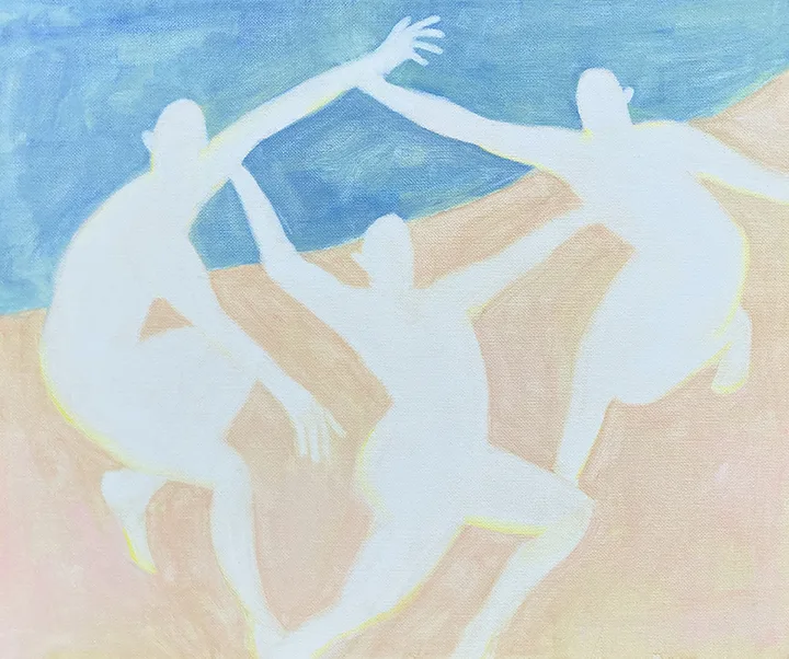 DANCING ON THE BEACH