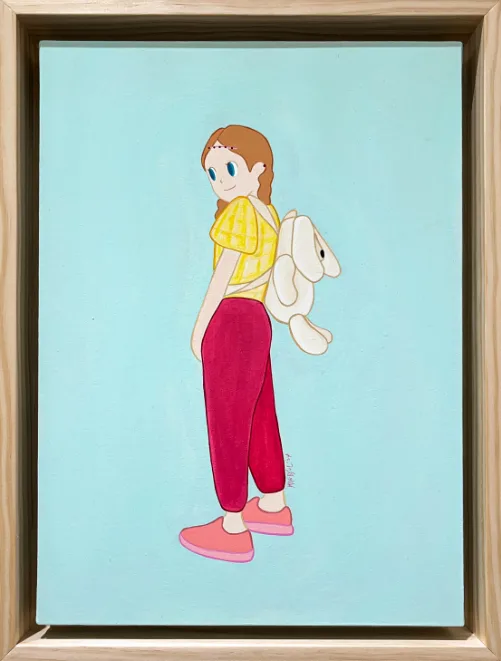 Lovely pink girl