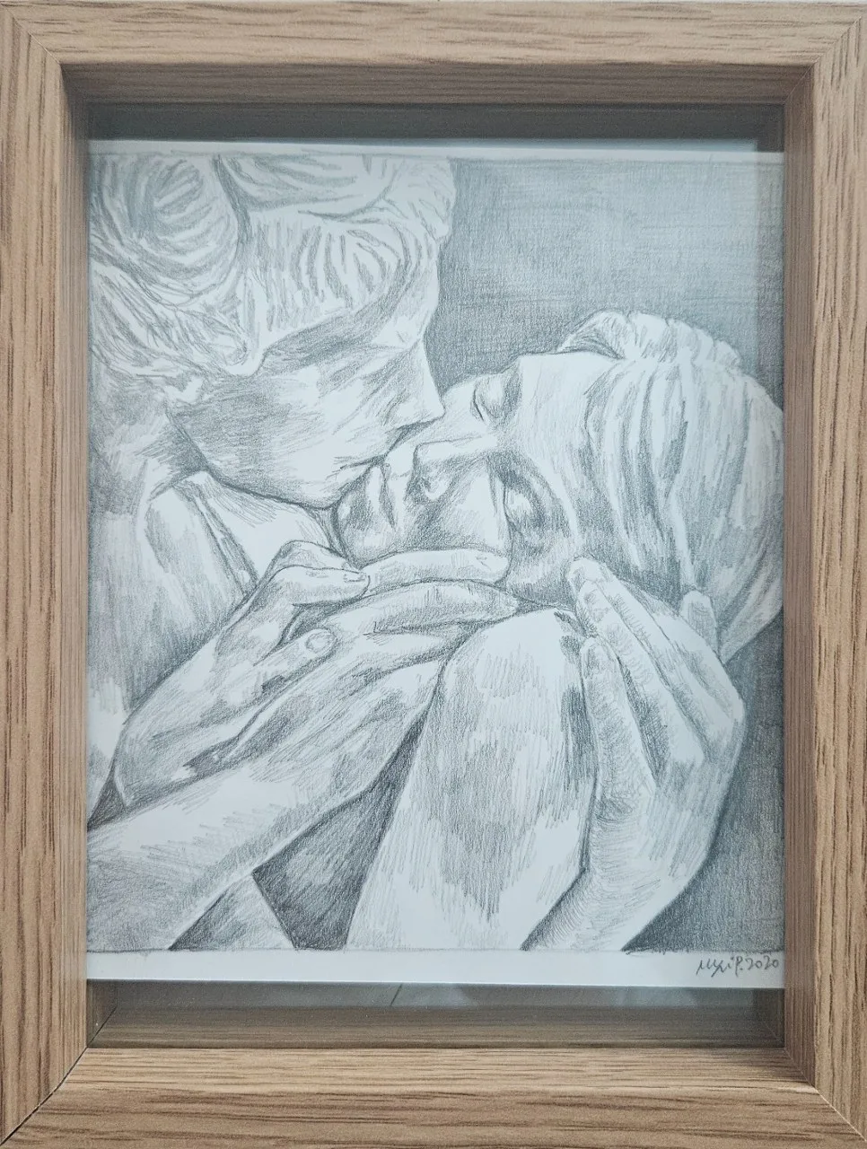Kissing Sculpture- Don’t Leave Me