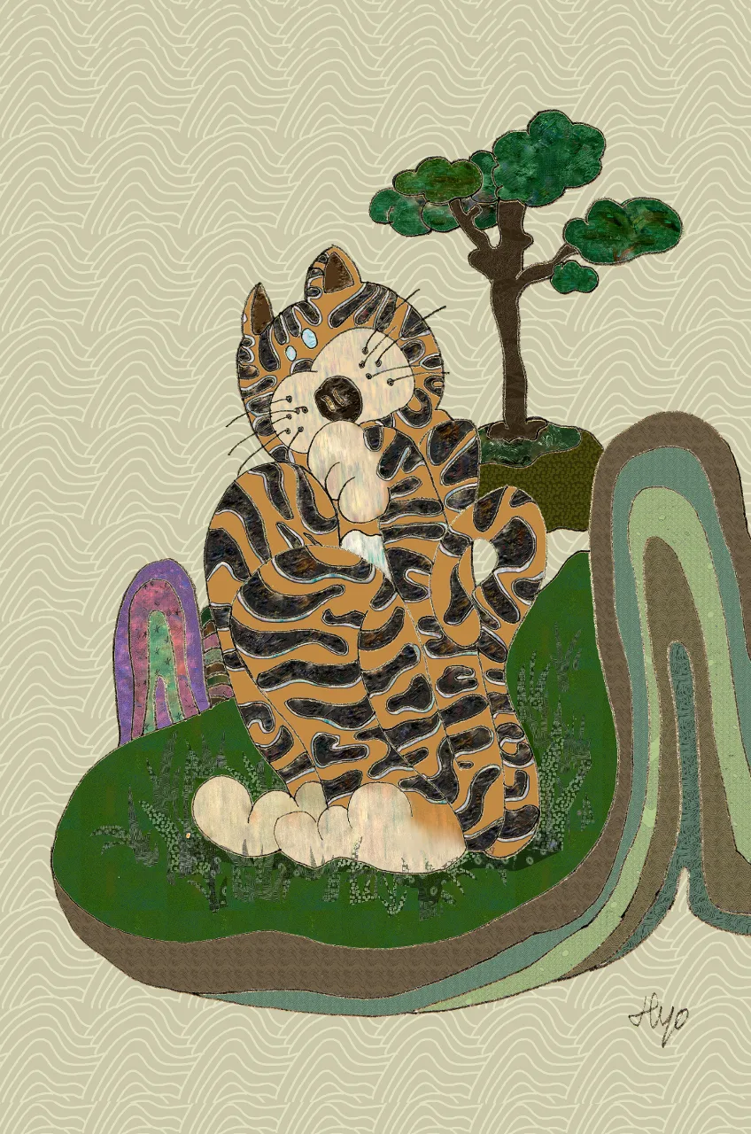Digitalized tiger
