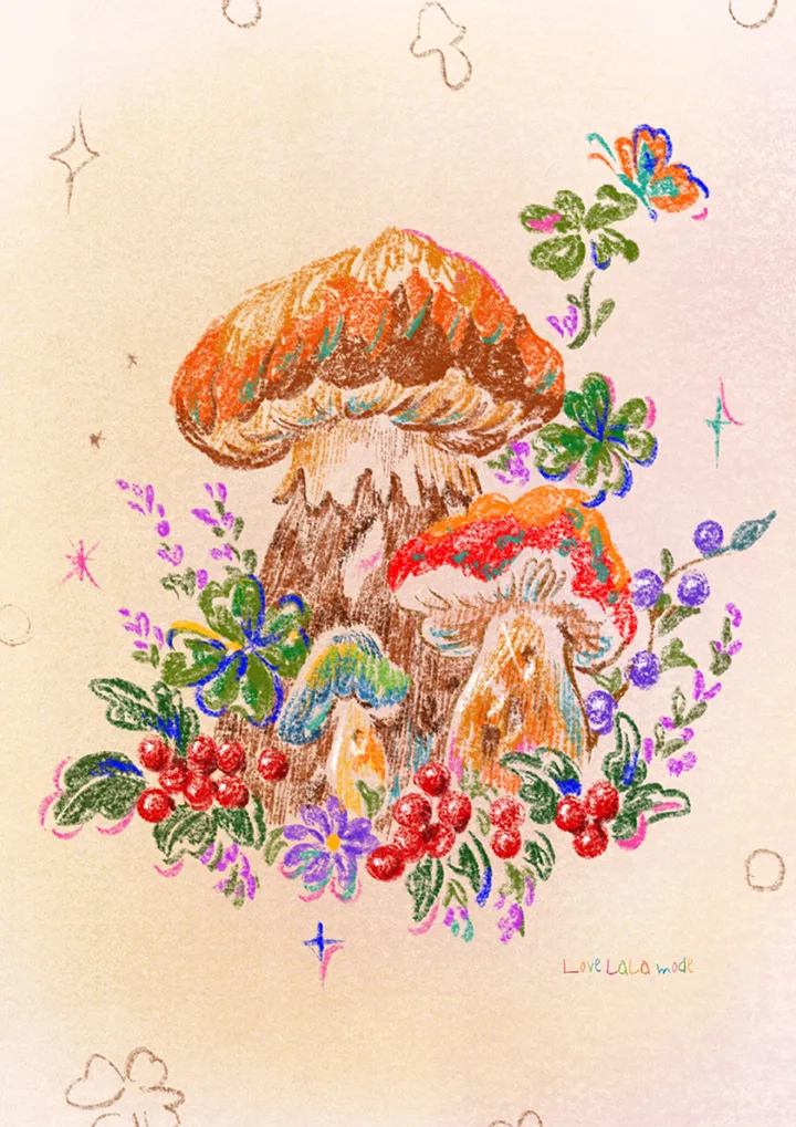 MUSHROOM VILLAGE IN WONDERLAND