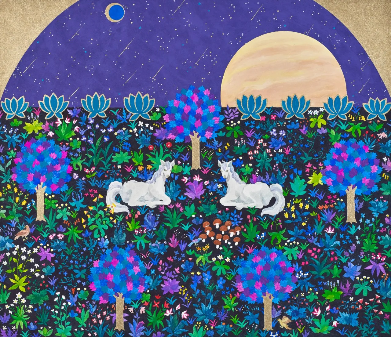밤의 정원