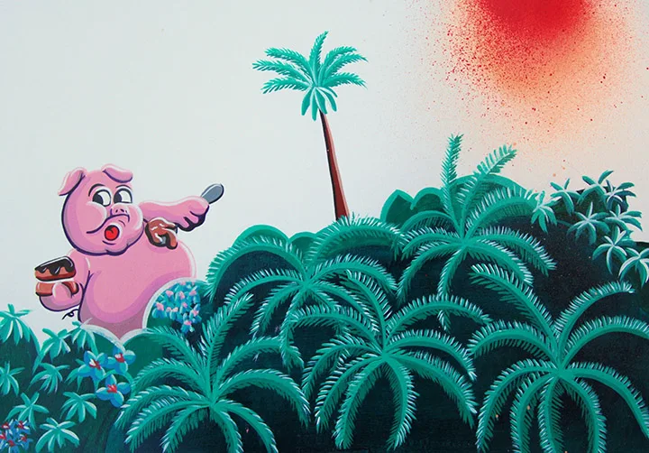 PIG IN PARADISE