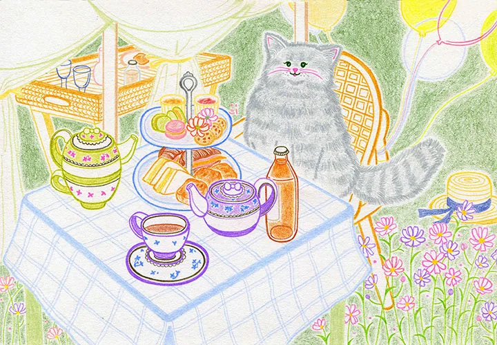 PLUFFY TEA GARDEN