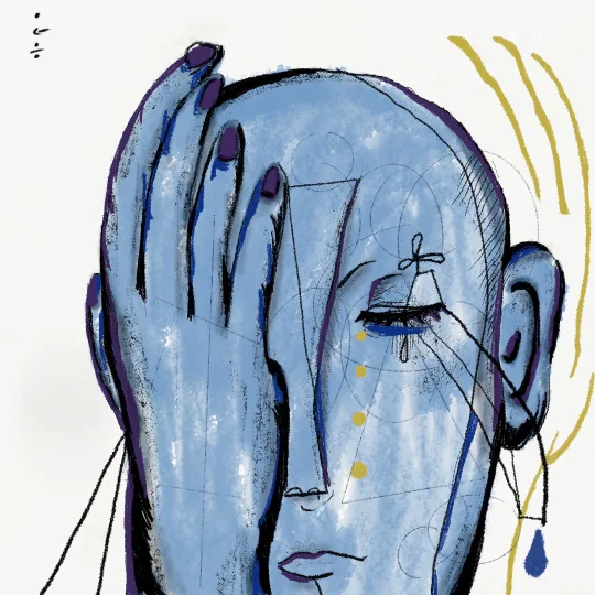 잠그지 못한 눈물의 수도꼭지