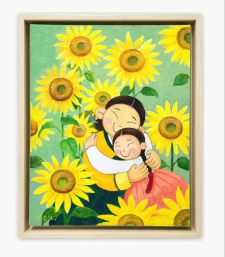 둥글림이 예쁜 품속 