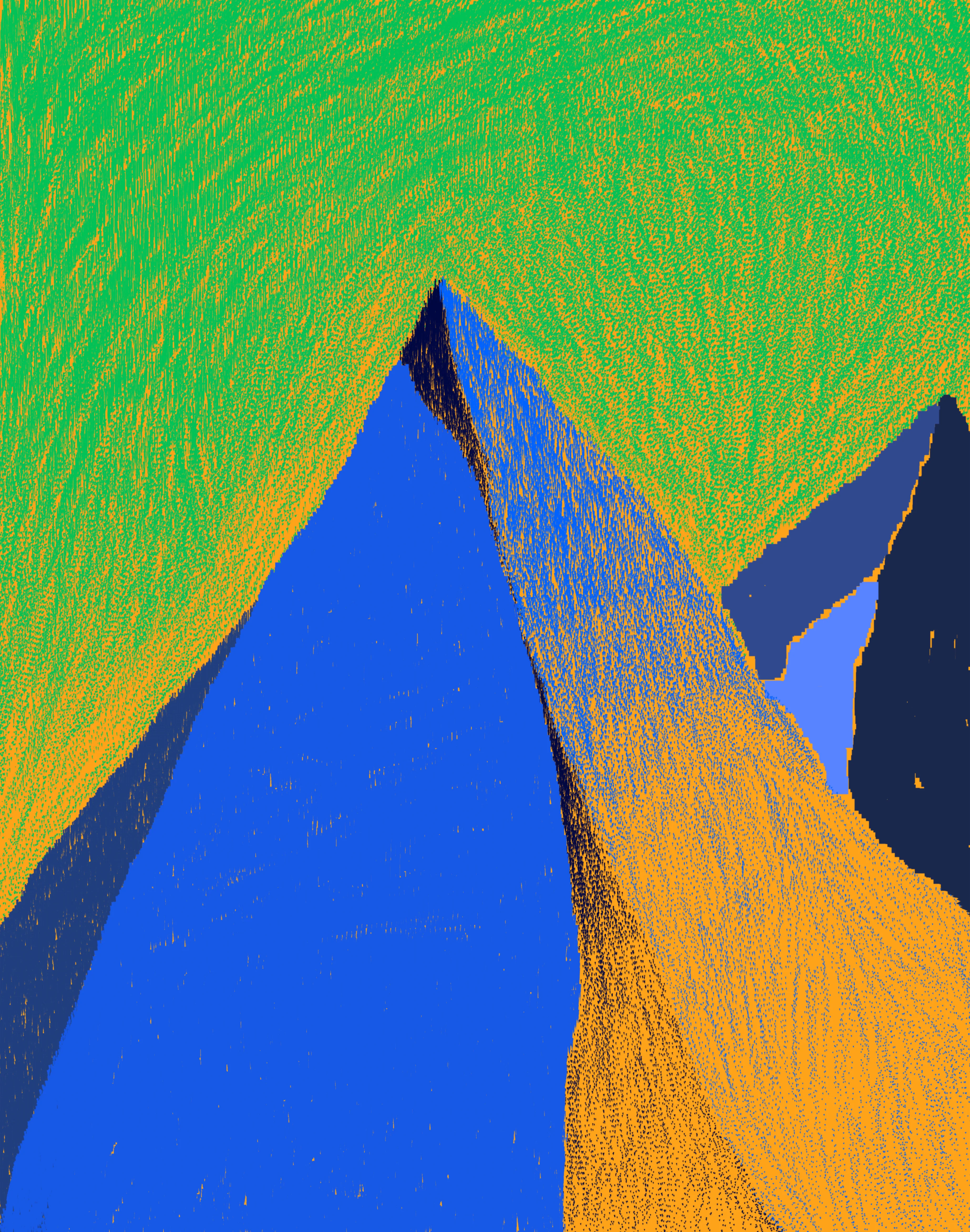 Blue mountain